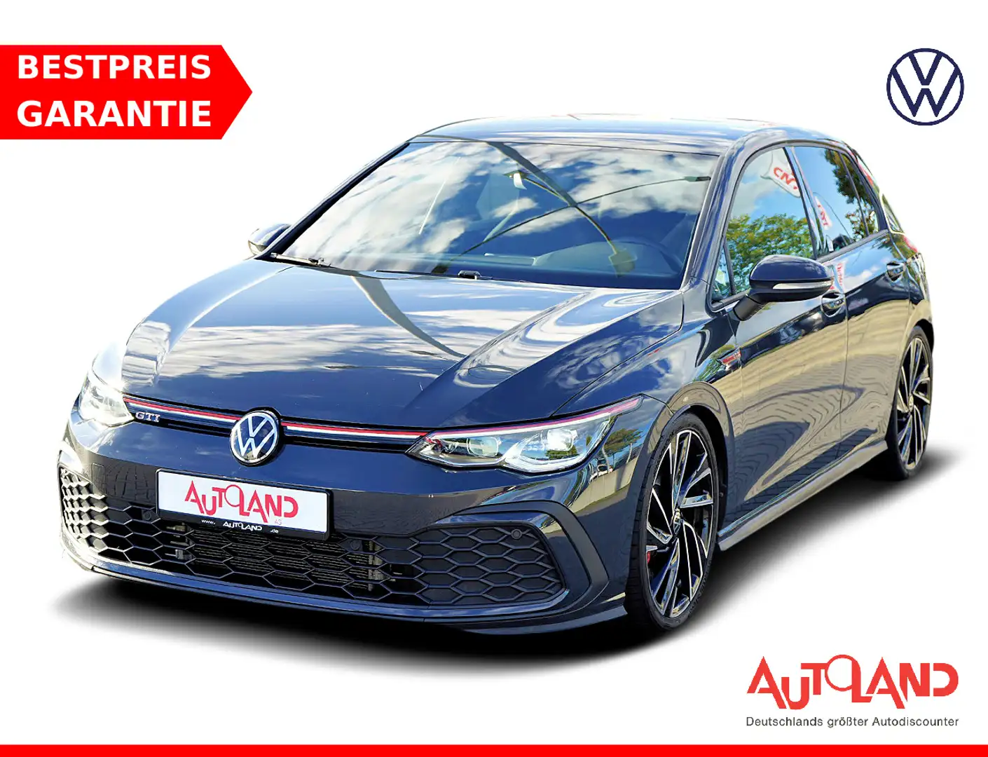 Volkswagen Golf VIII 2.0 TSI GTI DSG Matrix Navi ACC Kam 19Z Grau - 1