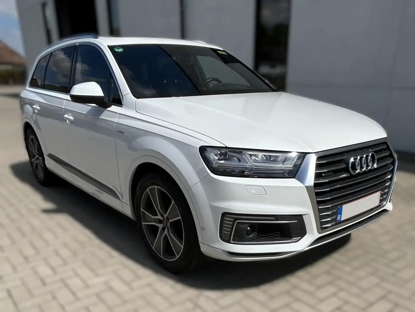 Audi Q7 Q7 3.0 TDI e-tron quattro tiptronic Blanc - 1