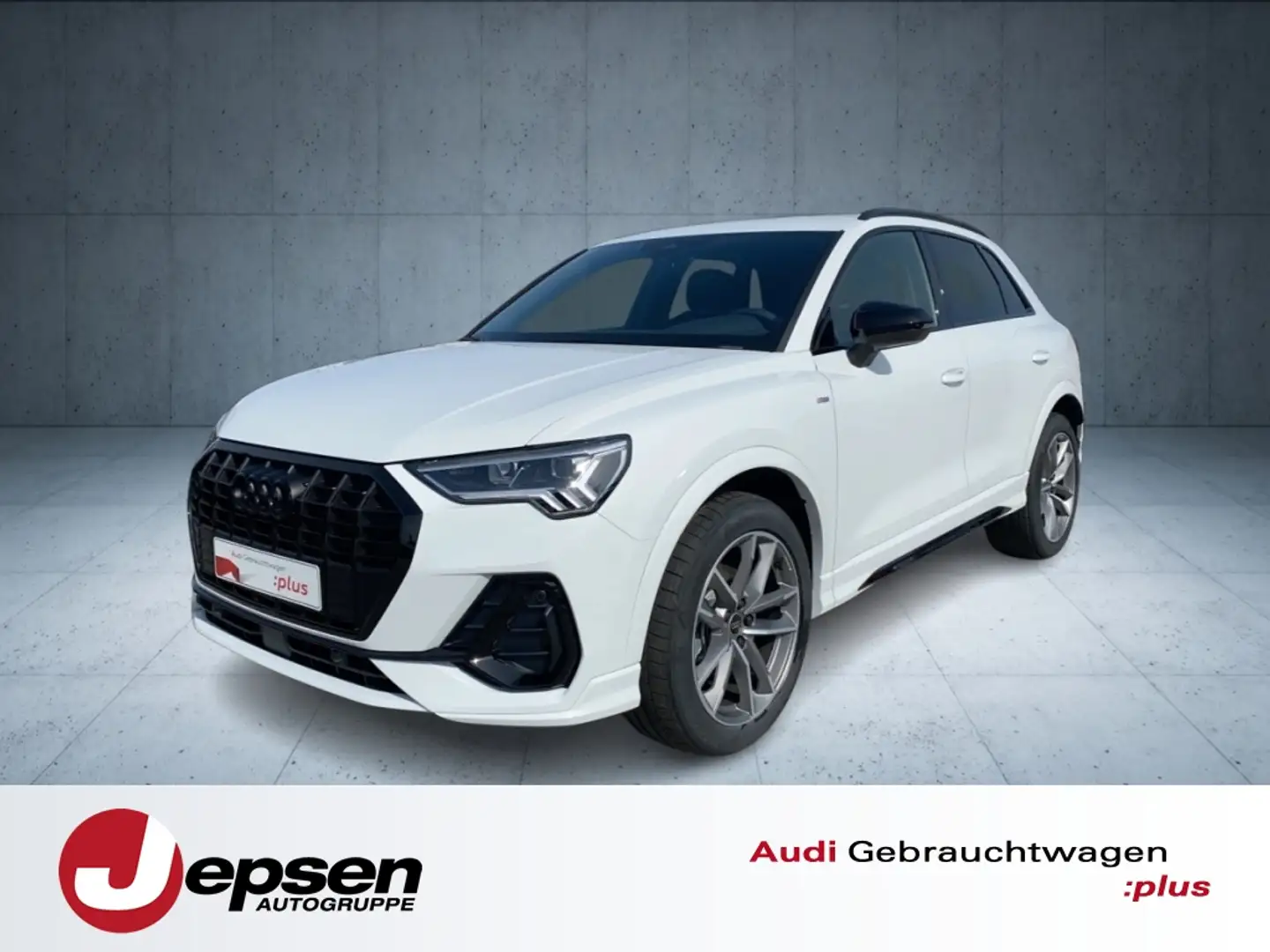 Audi Q3 S line 35 TFSI S tr. LED AHK 19 Navi+t Cam Weiß - 1