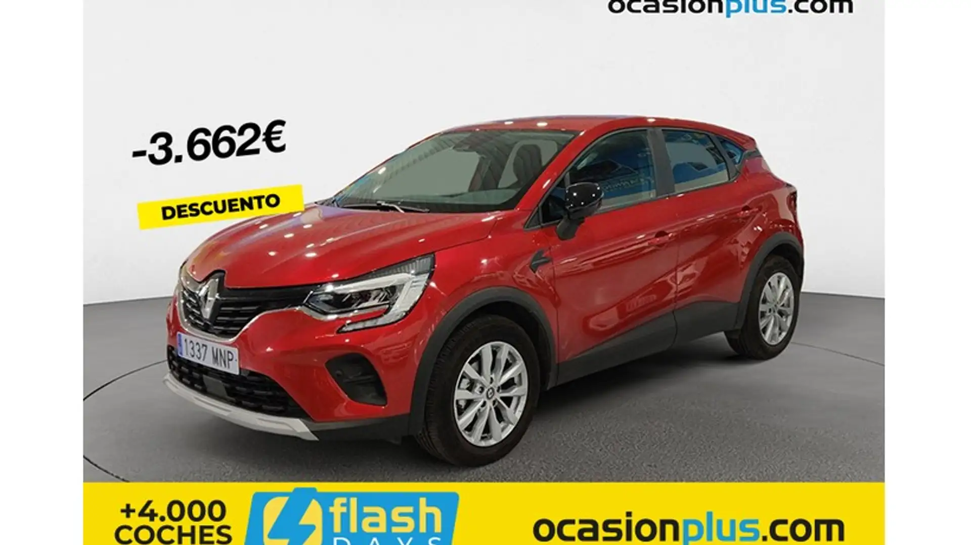 Renault Captur TCe GPF Micro Híbrido Evolution 103kW Rood - 1