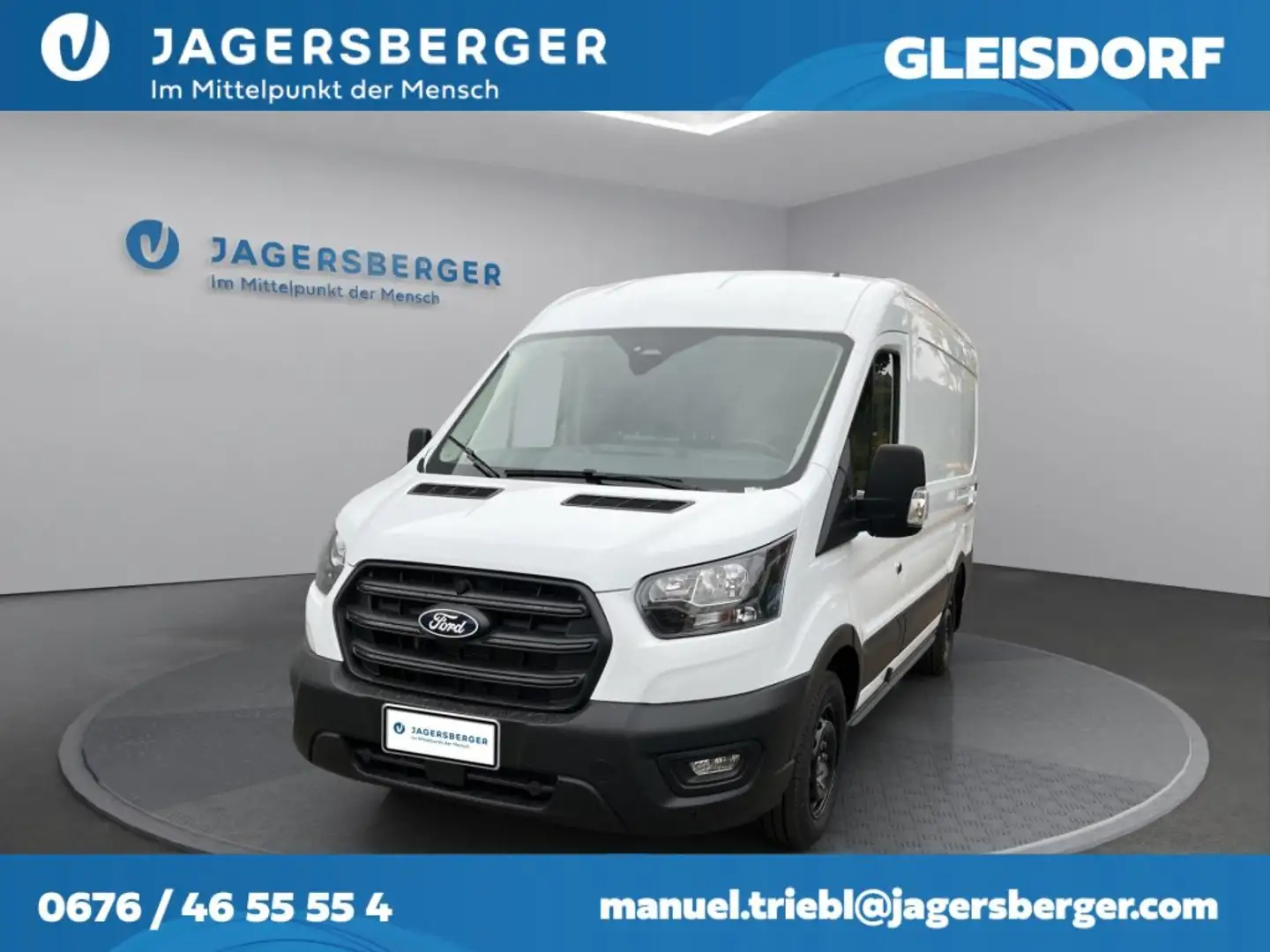 Ford Transit Van Trend 310L2 2.0 M6 FWD Weiß - 1