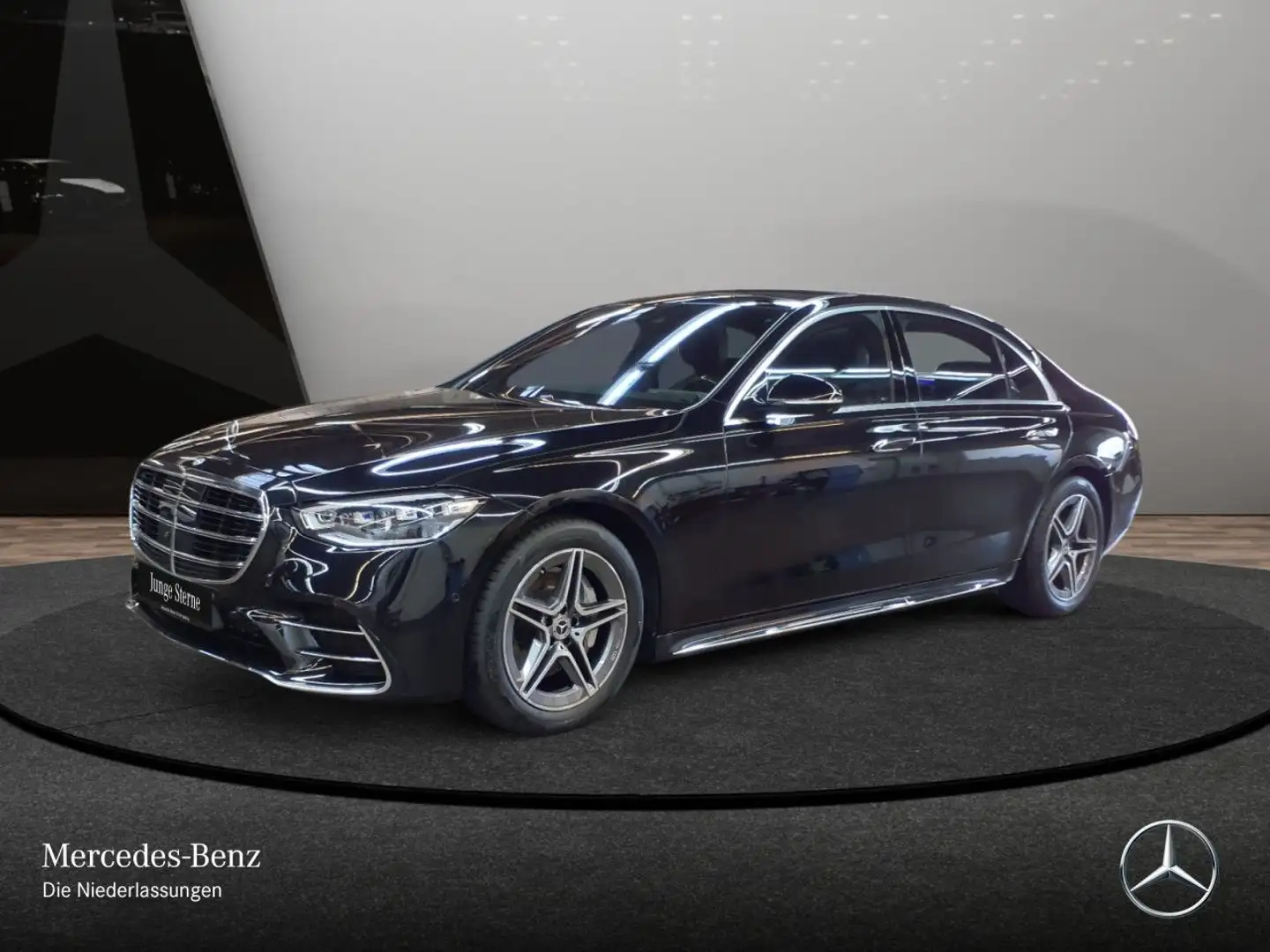 Mercedes-Benz S 400 d L 4M AMG+PANO+360+DIGITAL-L+BURMESTER3D Noir - 2