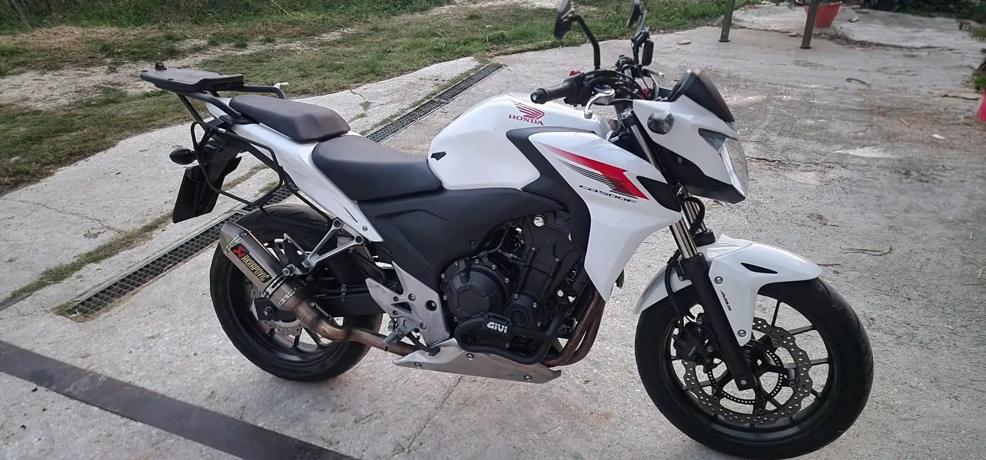 Honda CB 500 f Weiß - 1