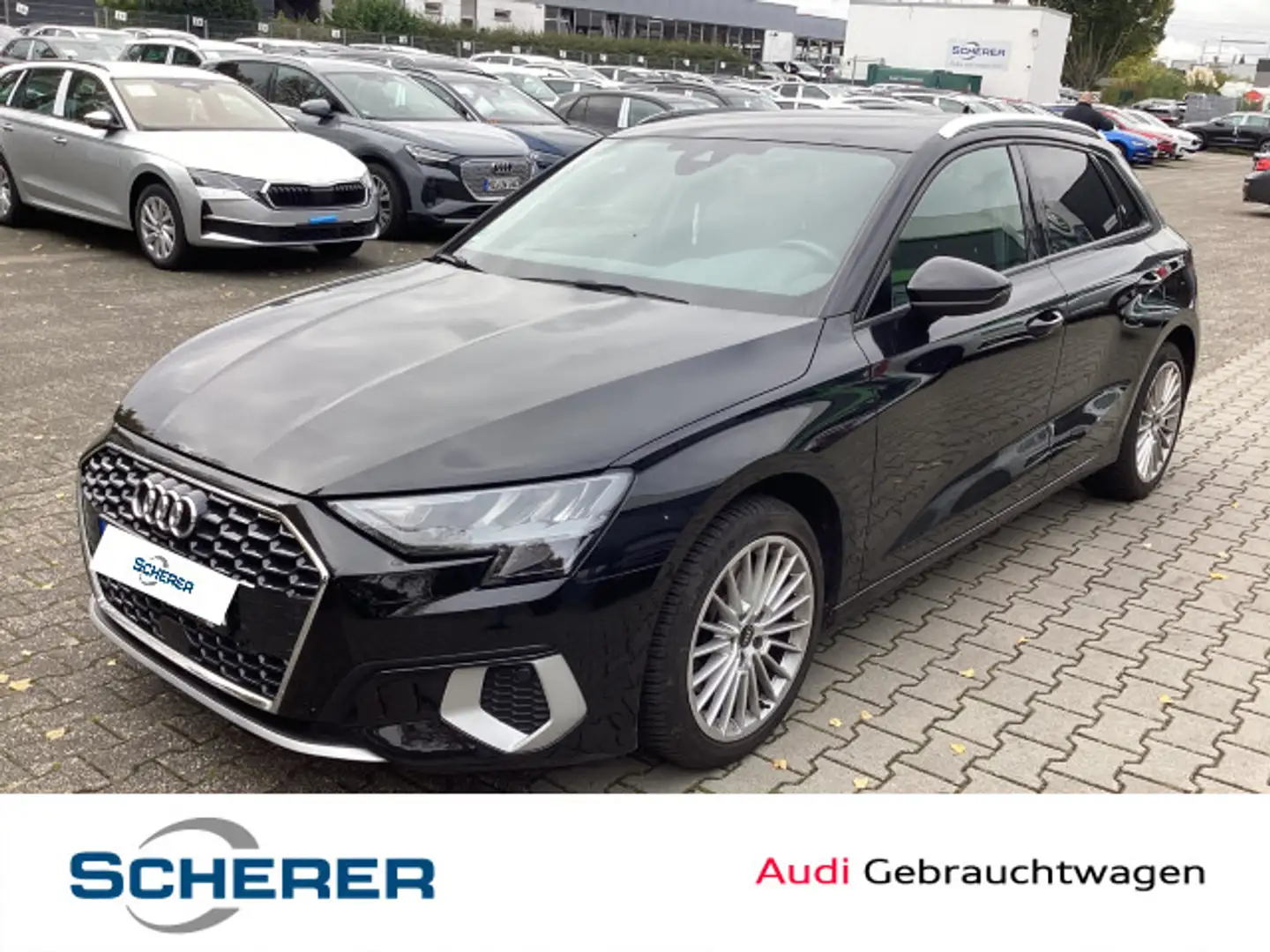 Audi A3 30 TFSI advanced MHEV GRA, PDC, SHZ Schwarz - 1