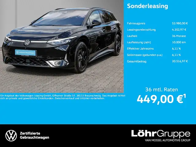 Volkswagen ID.7 Tourer GTX /MatrixLED/AR-HuD/AHK/Pano/DCC