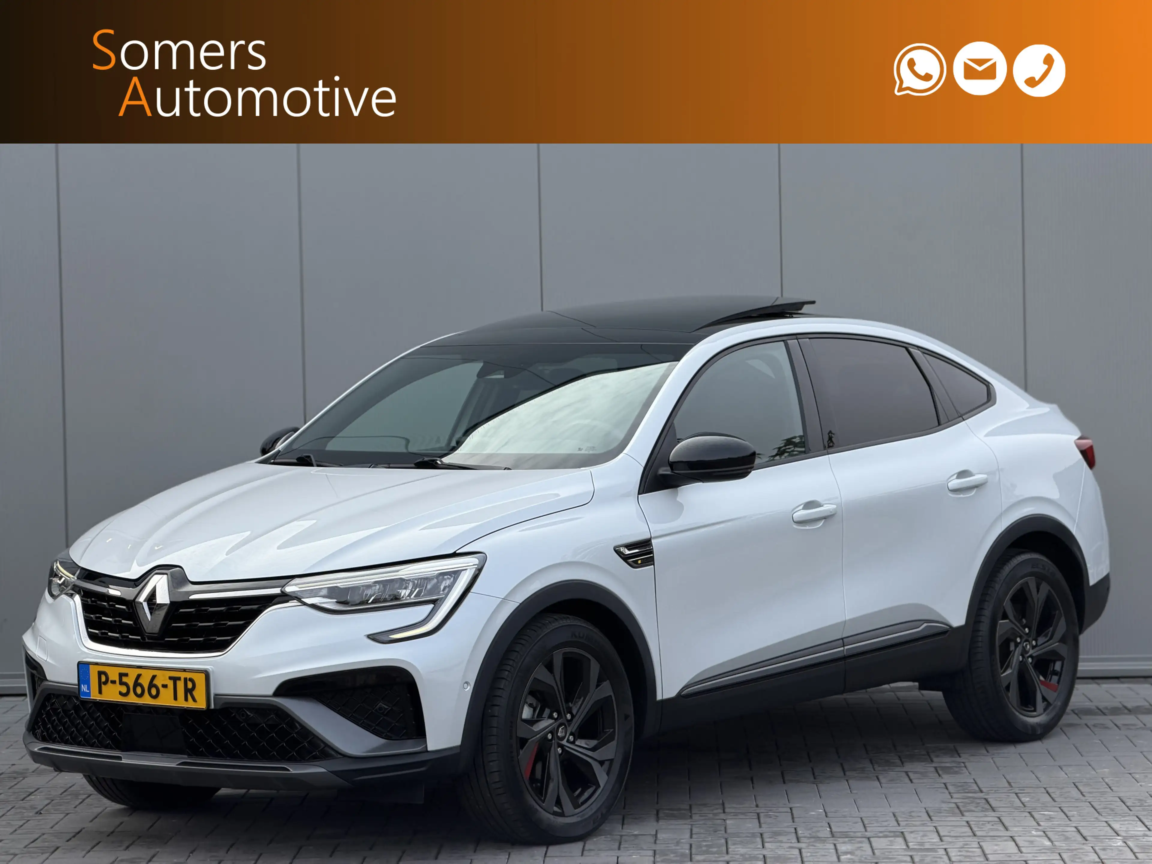 Renault Arkana 1.6 E-Tech Hybrid 145 R.S. Line | Panorama | Leder