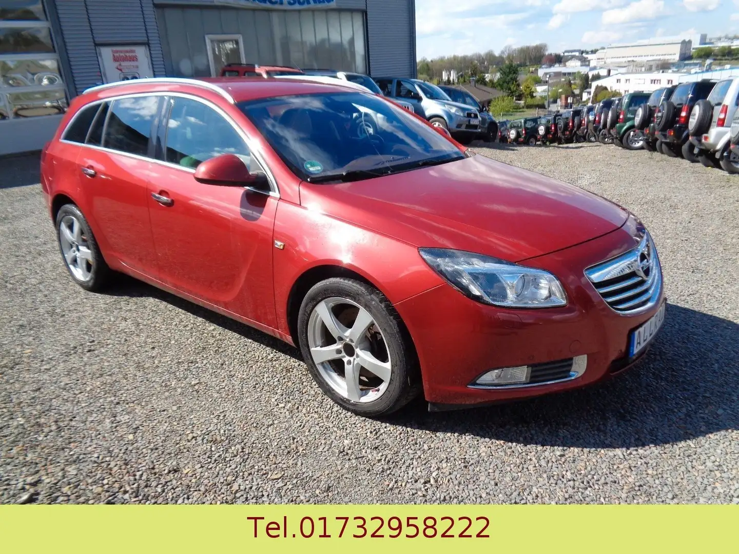 Opel Insignia Tourer Cosmo 4x4 Turbo Kırmızı - 2