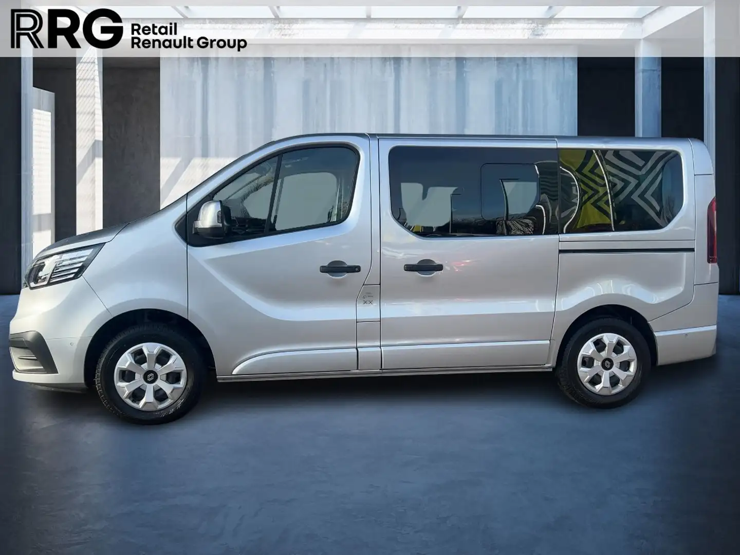 Renault Trafic 2.0 BLUE dCi 150 L1H1 3,0t Evolution Silber - 2