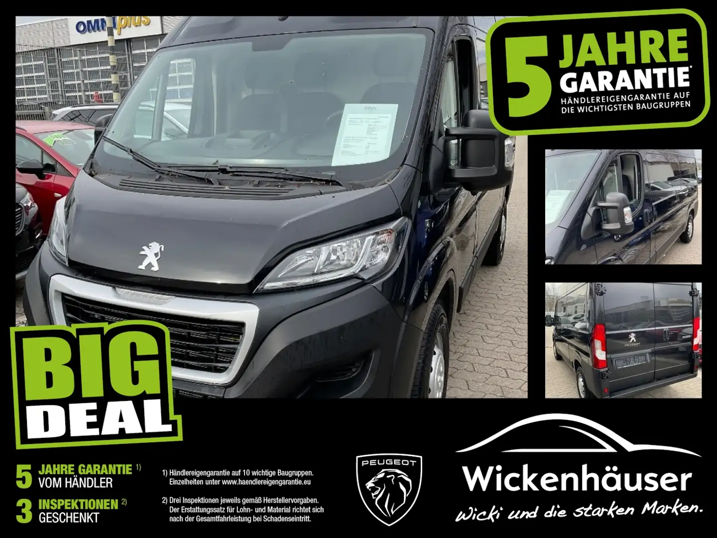 Peugeot Boxer Kasten 2.2 BlueHDi L2H2 3.5t Schwingsitz Gris - 1