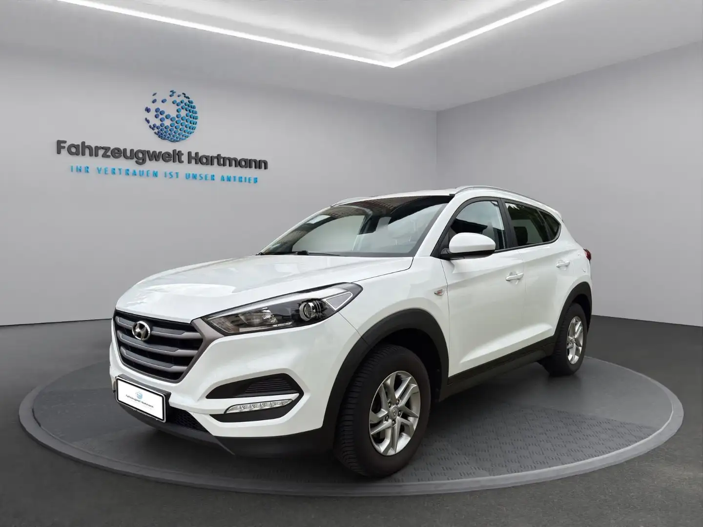 Hyundai TUCSON *Diesel*Tempomat*84.175km*Scheckheft* Weiß - 1