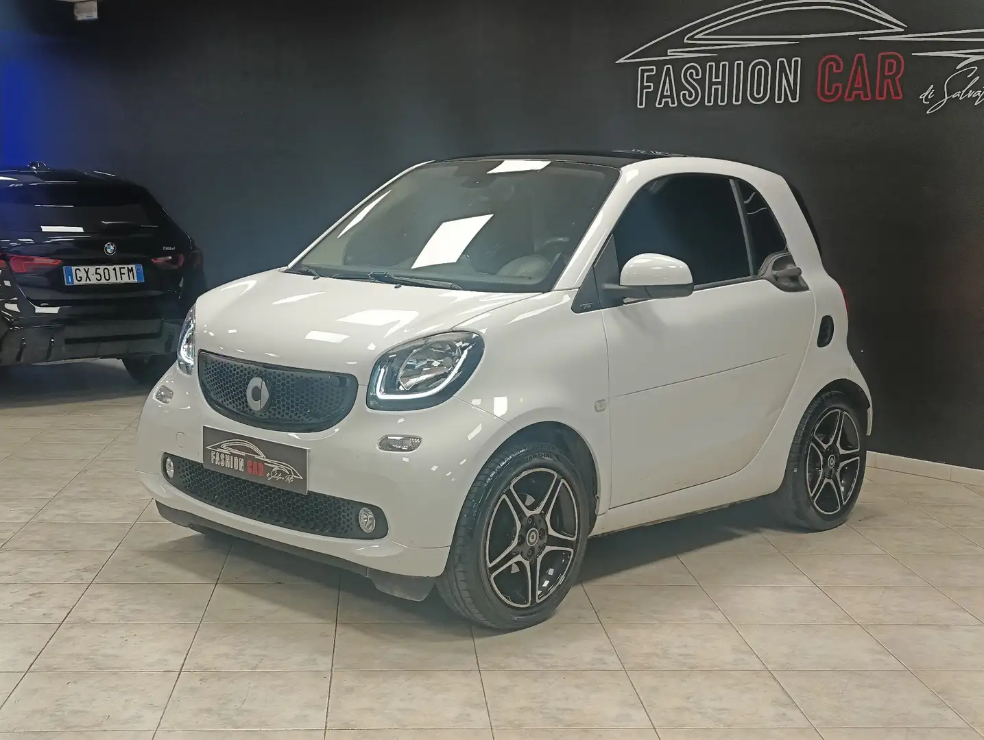 smart forTwo Fortwo III 2015 0.9 t Prime 90cv twinamic Blanc - 2