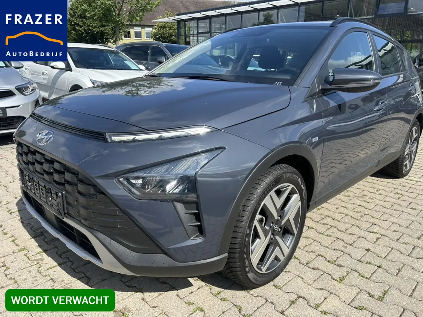 Hyundai BAYON 1.0 T-GDI AUTOMAAT 48V MILD HYBRID PREMIUM RIJKLAA Grijs - 1