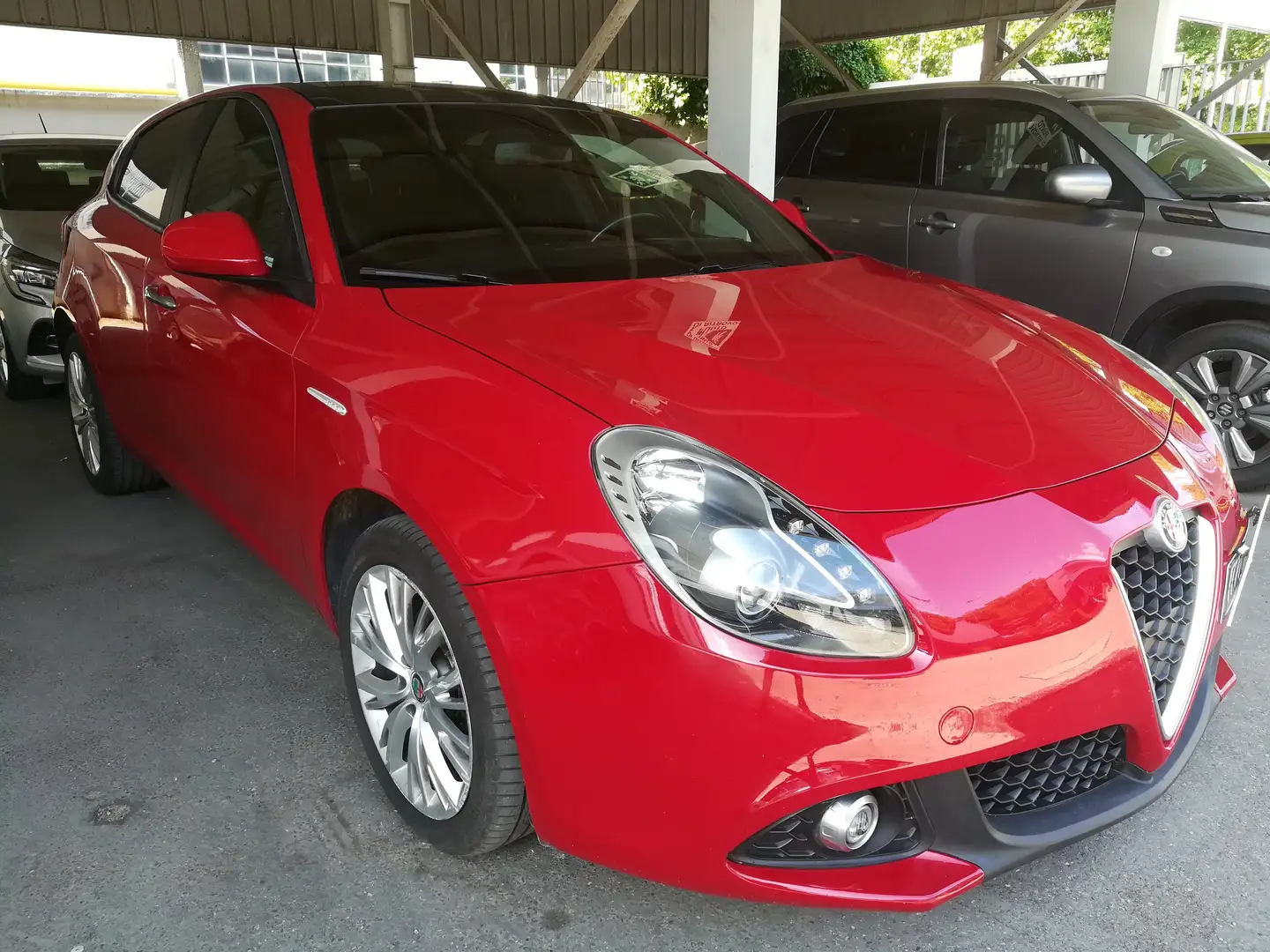 Alfa Romeo Giulietta 1.6 jtdm Business 120cv Tetto panoramico Aut. Rosso - 2