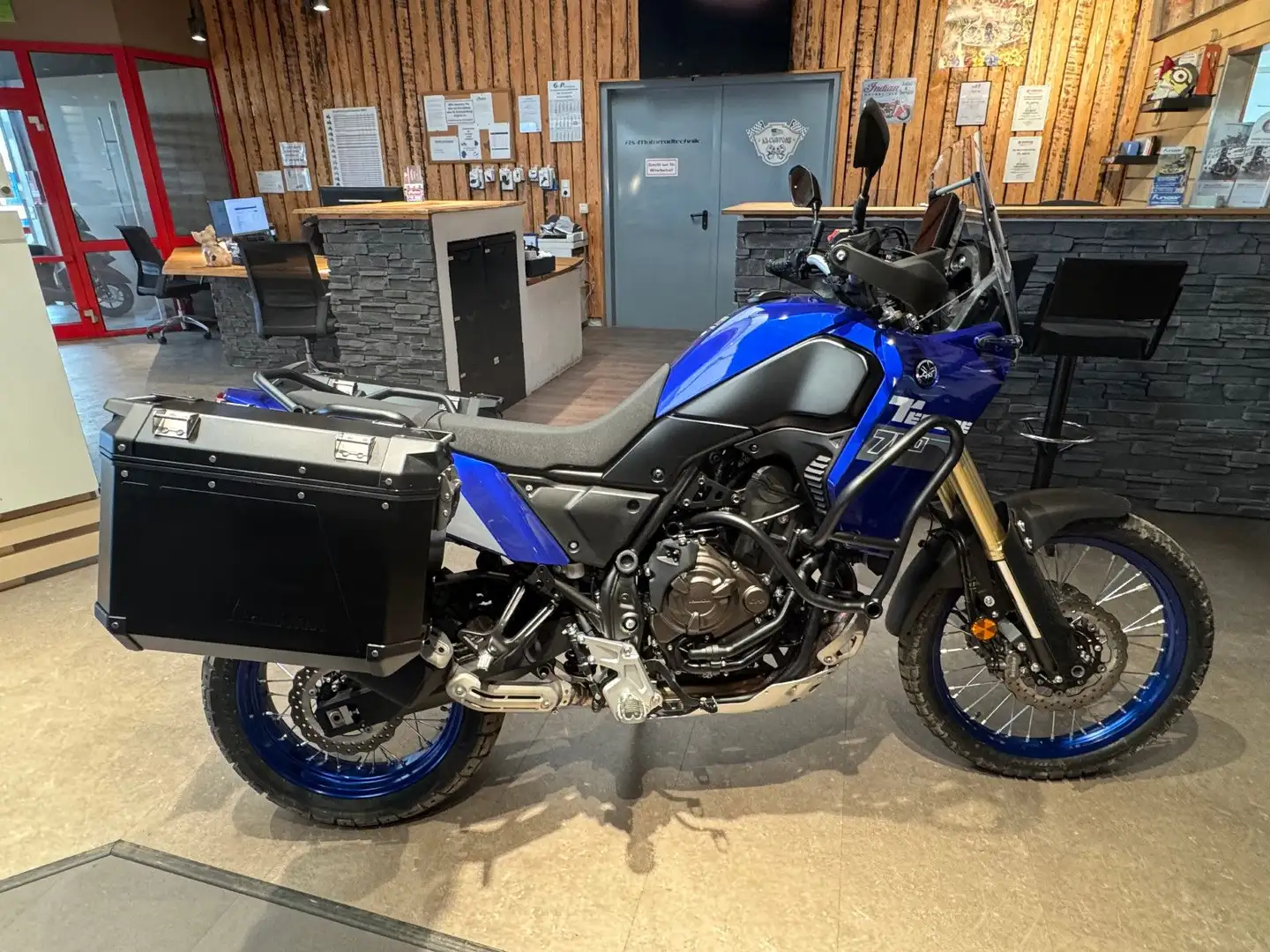 Yamaha XTZ 700 Tenere  + Reiseausstattung , wenig km Bleu - 2