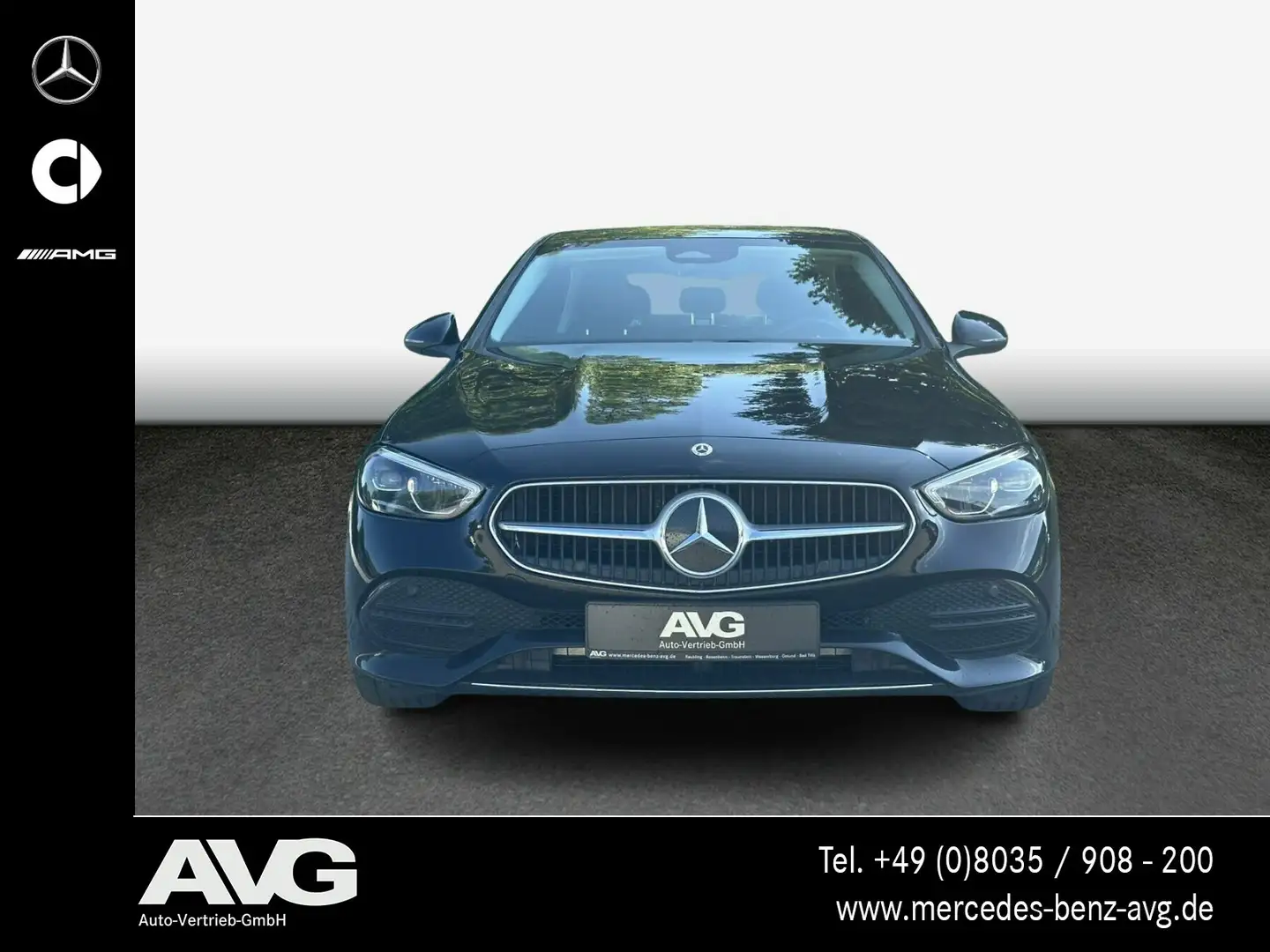 Mercedes-Benz C 220 C 220 d MBUX Keyless RFK LED CarPlay Avantgarde Schwarz - 2