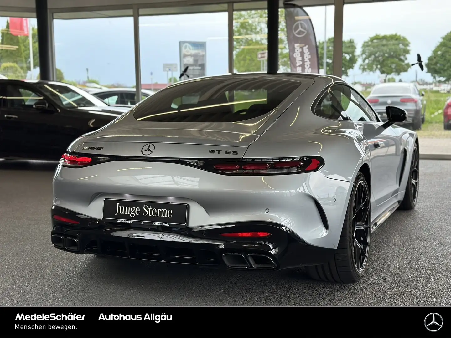 Mercedes-Benz AMG GT AMG GT 63 4M+ 21 Keramik Carbon Perf.Sitze NP225 Silber - 2