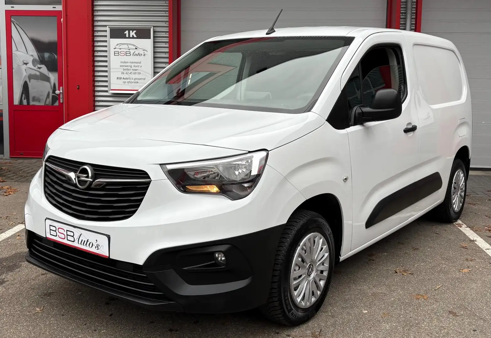 Opel Combo 1.2 Turbo L1H1 Edition Cruise Airco Navi Pdc Schui Wit - 2