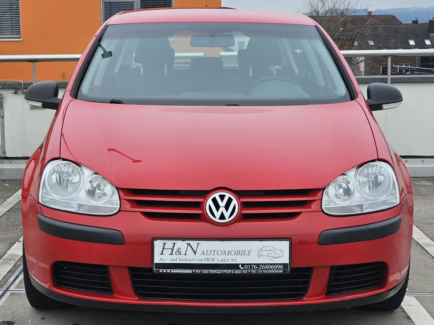 Volkswagen Golf Trendline*Orig.98000KM*1.Hd*HU/AU Neu*Klima*Navi* Rot - 2