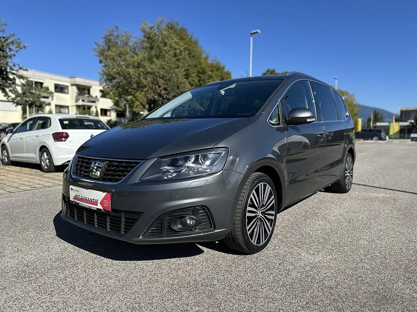 SEAT Alhambra Xcellence 2,0 TDI 7-Sitzer AHV RFK Navi Kessy S... Grau - 1