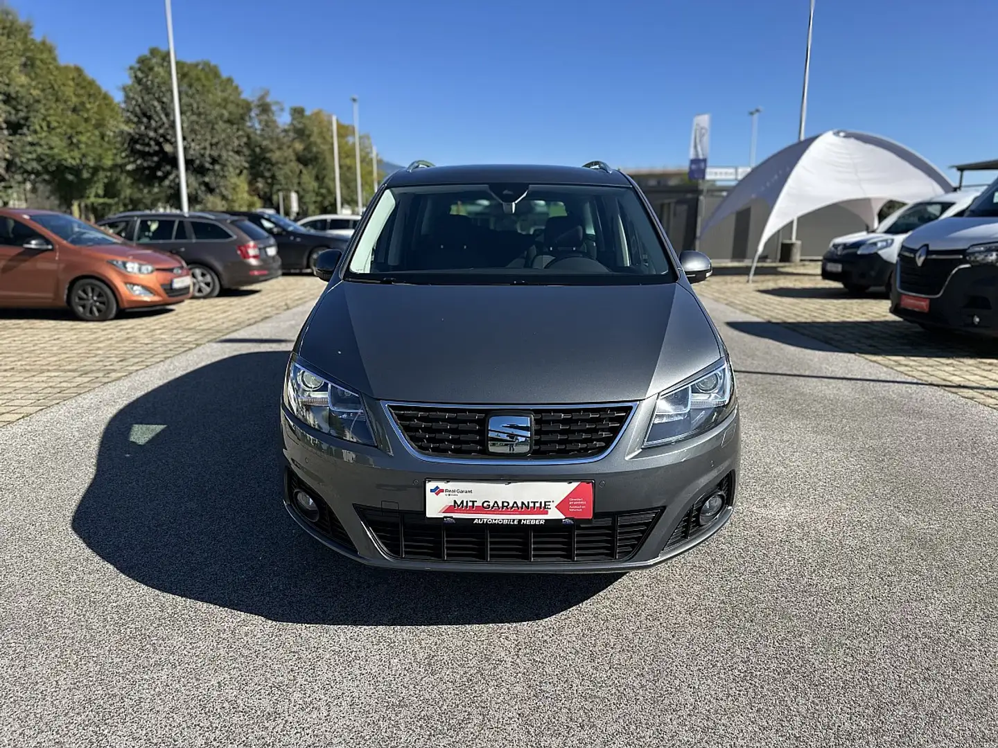 SEAT Alhambra Xcellence 2,0 TDI 7-Sitzer AHV RFK Navi Kessy S... Grau - 2