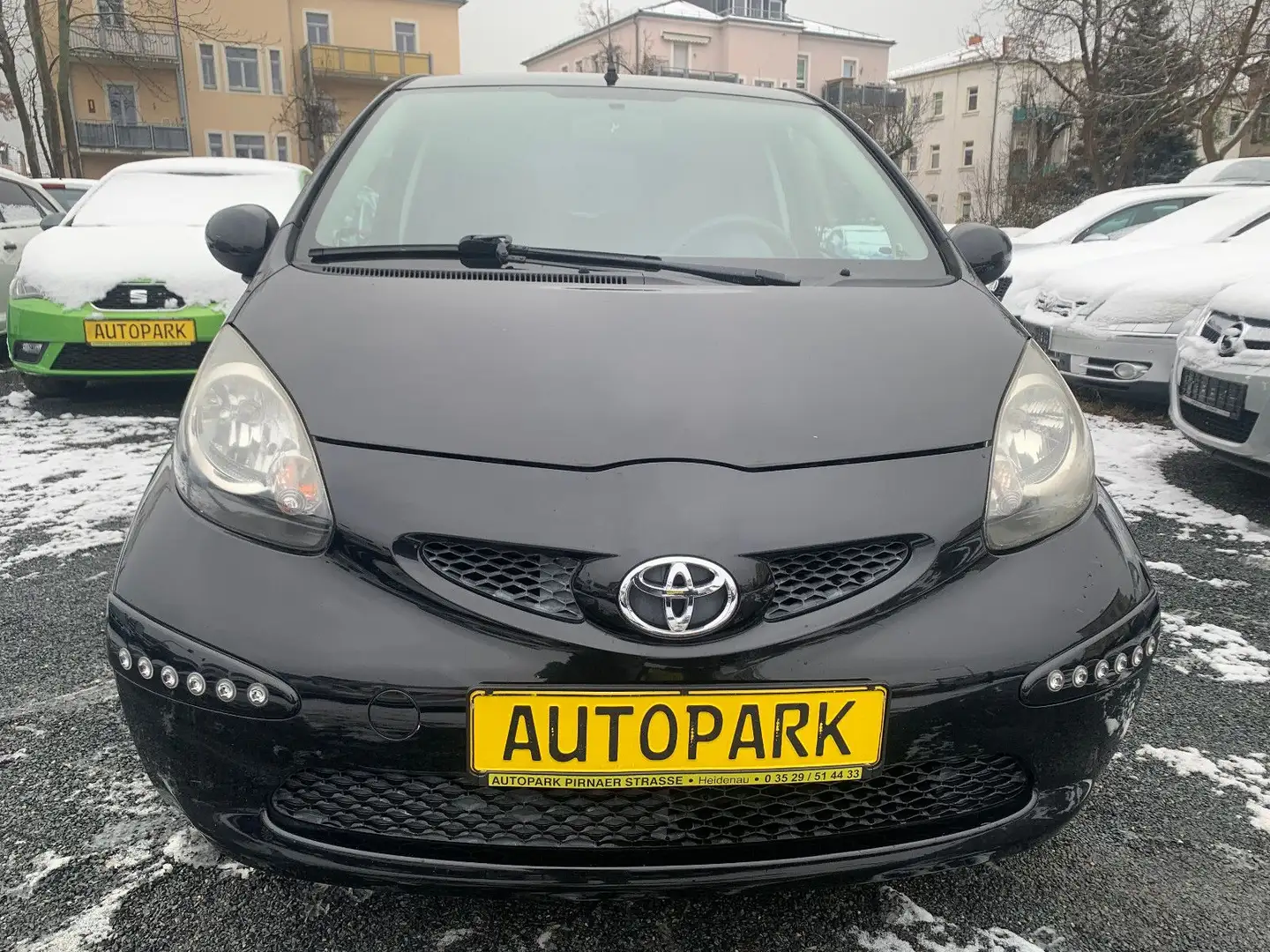 Toyota Aygo 1.0 *Klima,Leichtmetallf.,elektr. FH, Nr.52 Schwarz - 2