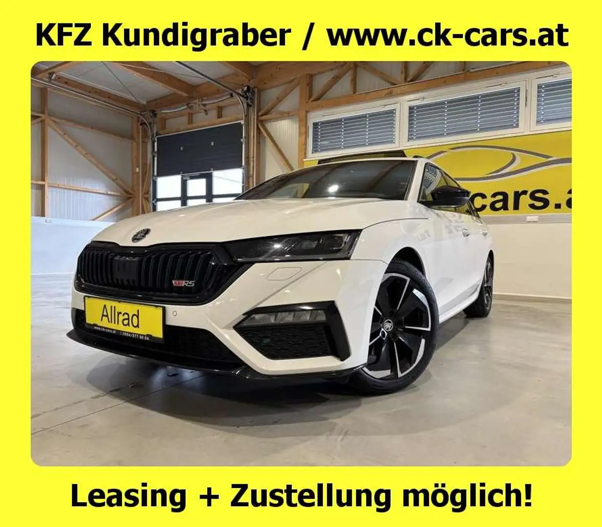 Skoda Octavia RS PLUS SKY 4x4 LED VIRTUAL COCKPIT AHK MATRIX Weiß - 1