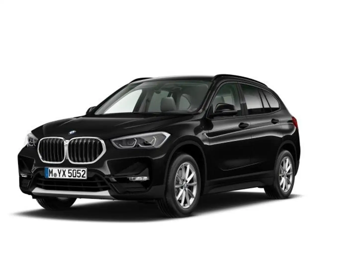 BMW X1 sDrive18d Advantage Aut. Klimaaut. PDC Zwart - 1