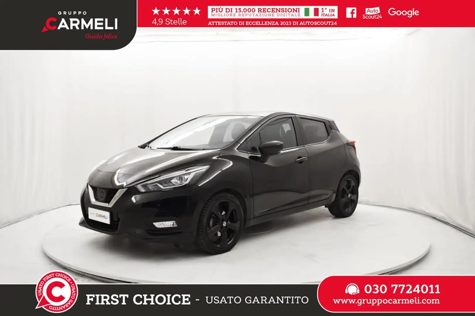 Nissan Micra 1.5 dci N-Connecta 90cv Nero - 1