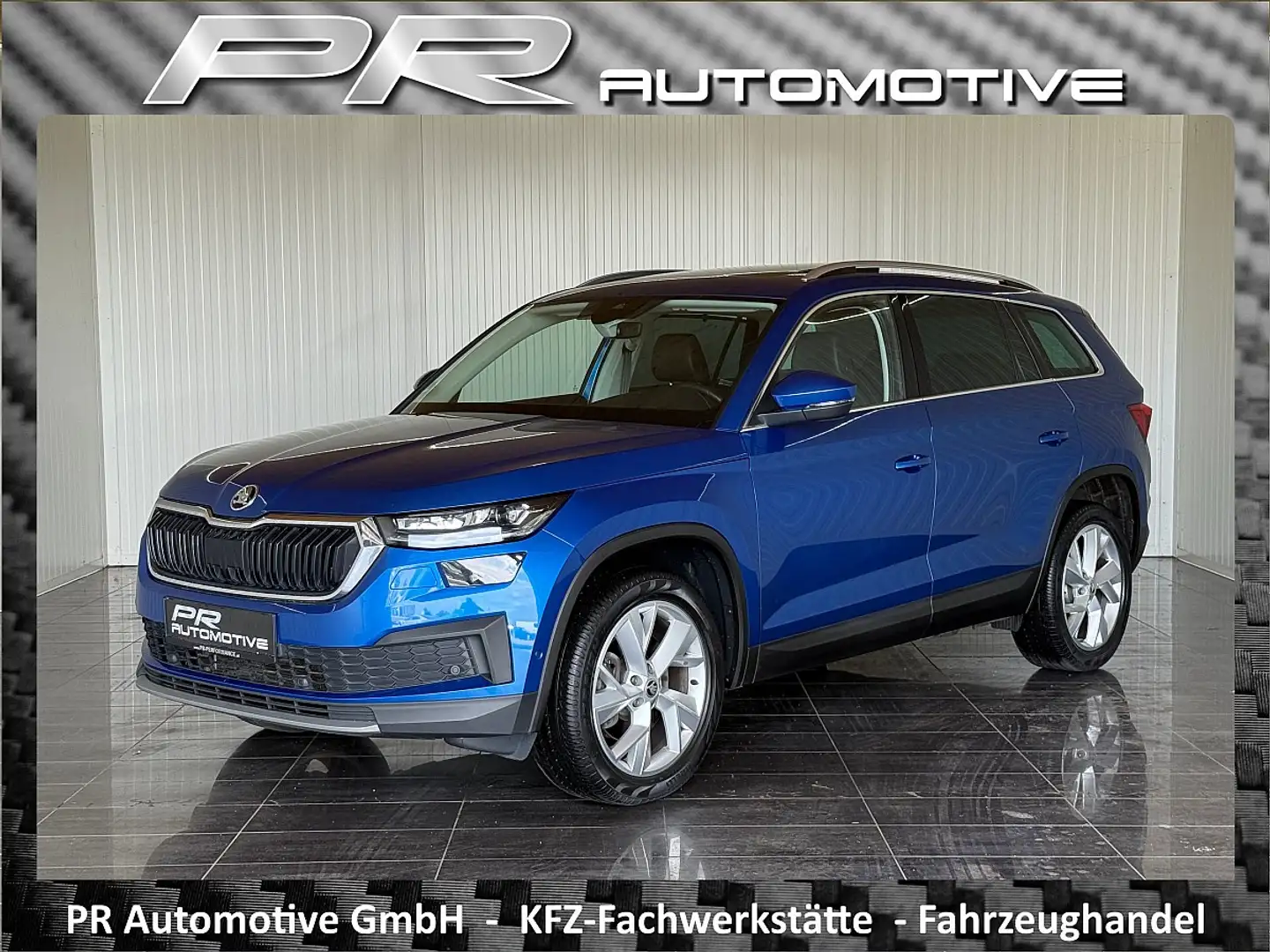 Skoda Kodiaq 2,0 TDI 4x4 Style DSG CANTON*VIRTUAL*SHZG*LED*A... Bleu - 2