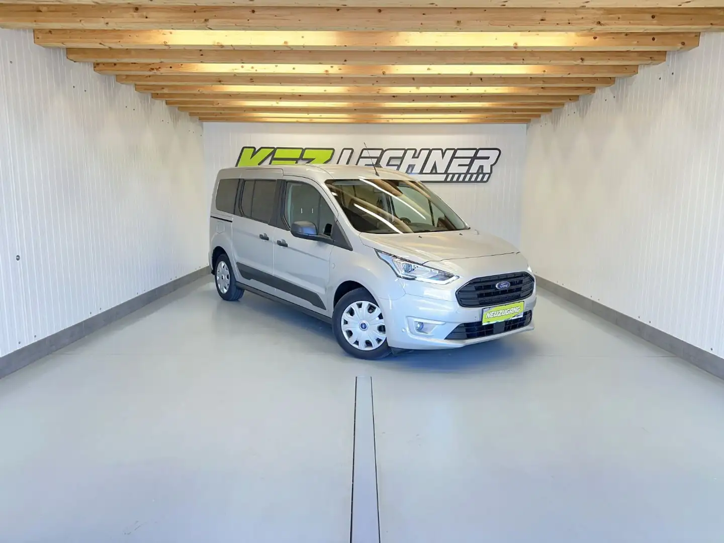 Ford Transit Connect 1.5 EcoBl. L2 "AHK*SITZH*NAVI* Silber - 1