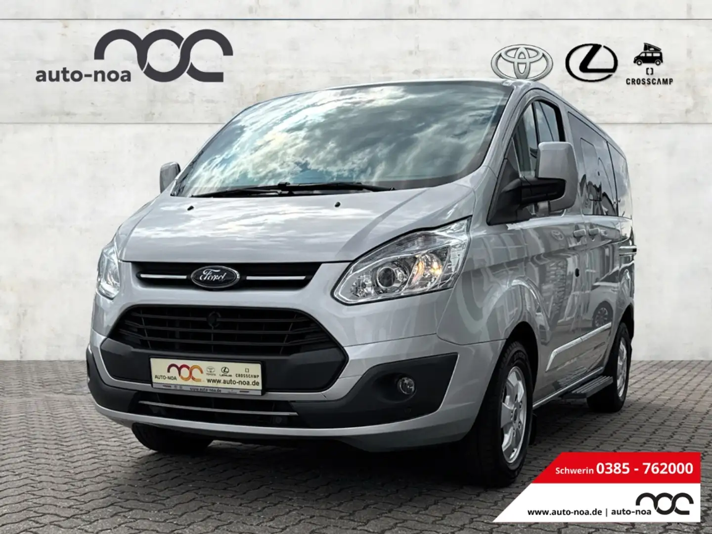 Ford Tourneo Custom Kombi 310 L1 Titanium 2.0 TDCi Titanium AHK Navi L Silber - 1