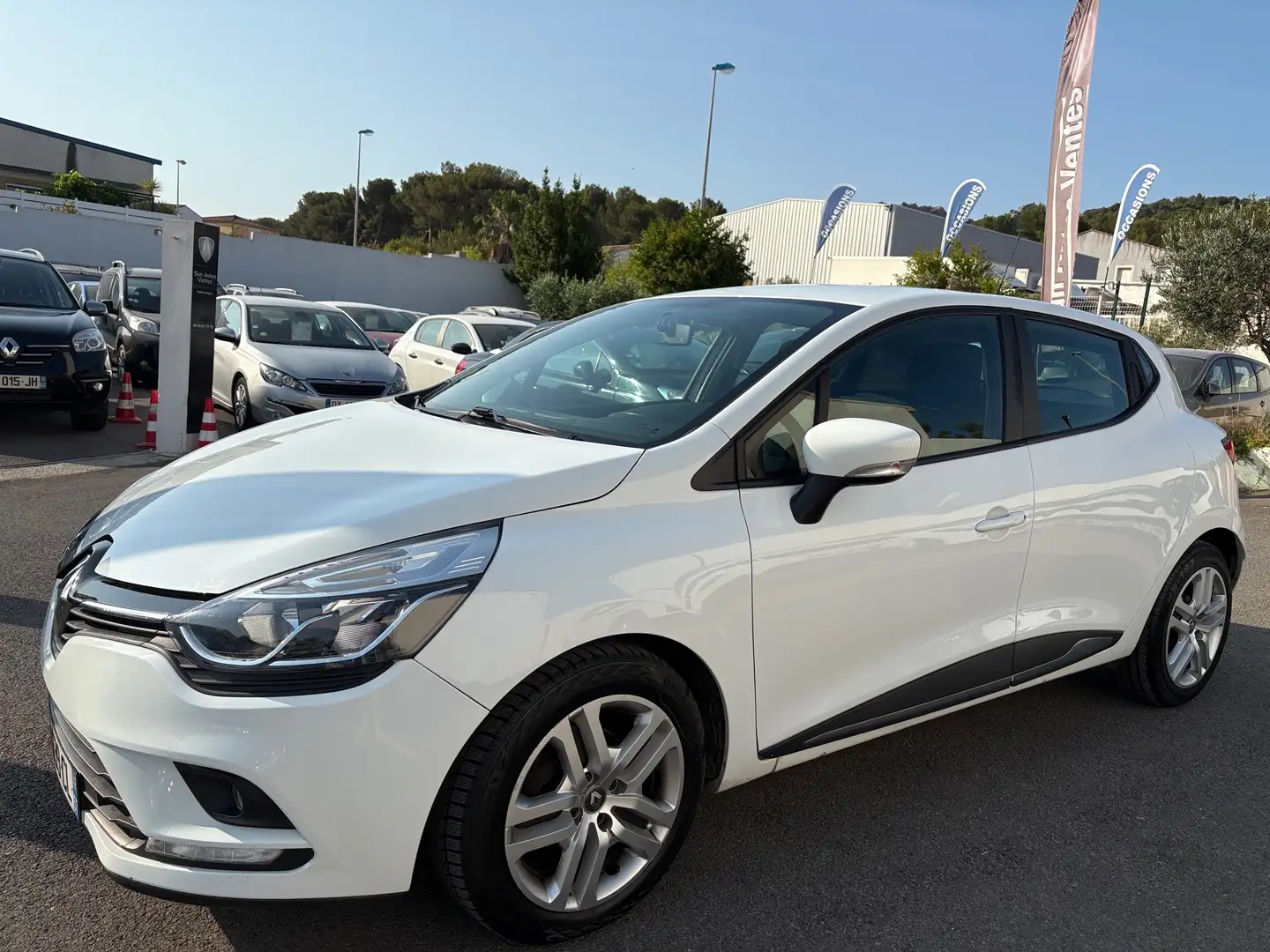 Renault Clio SOCIETE REVERSIBLE DCI 75 E6C ENERGY ZEN Blanc - 1