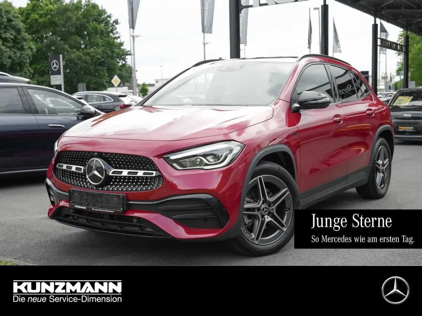 Mercedes-Benz GLA 250 e AMG MBUX Navi+ Totwinkel SpurH Panorama Rot - 1