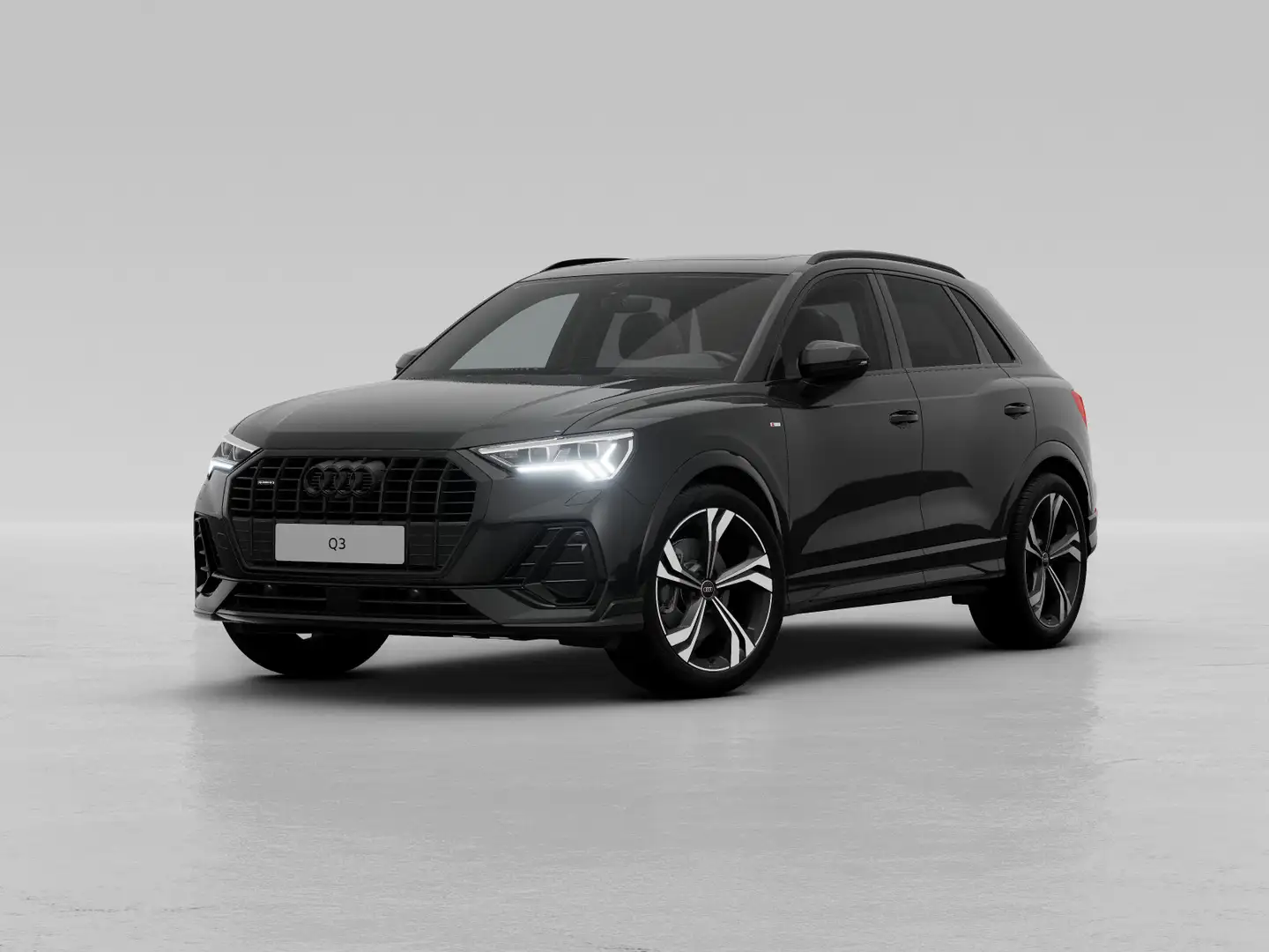 Audi Q3 S line 40 TDI quattro S tronic Schwarz - 2