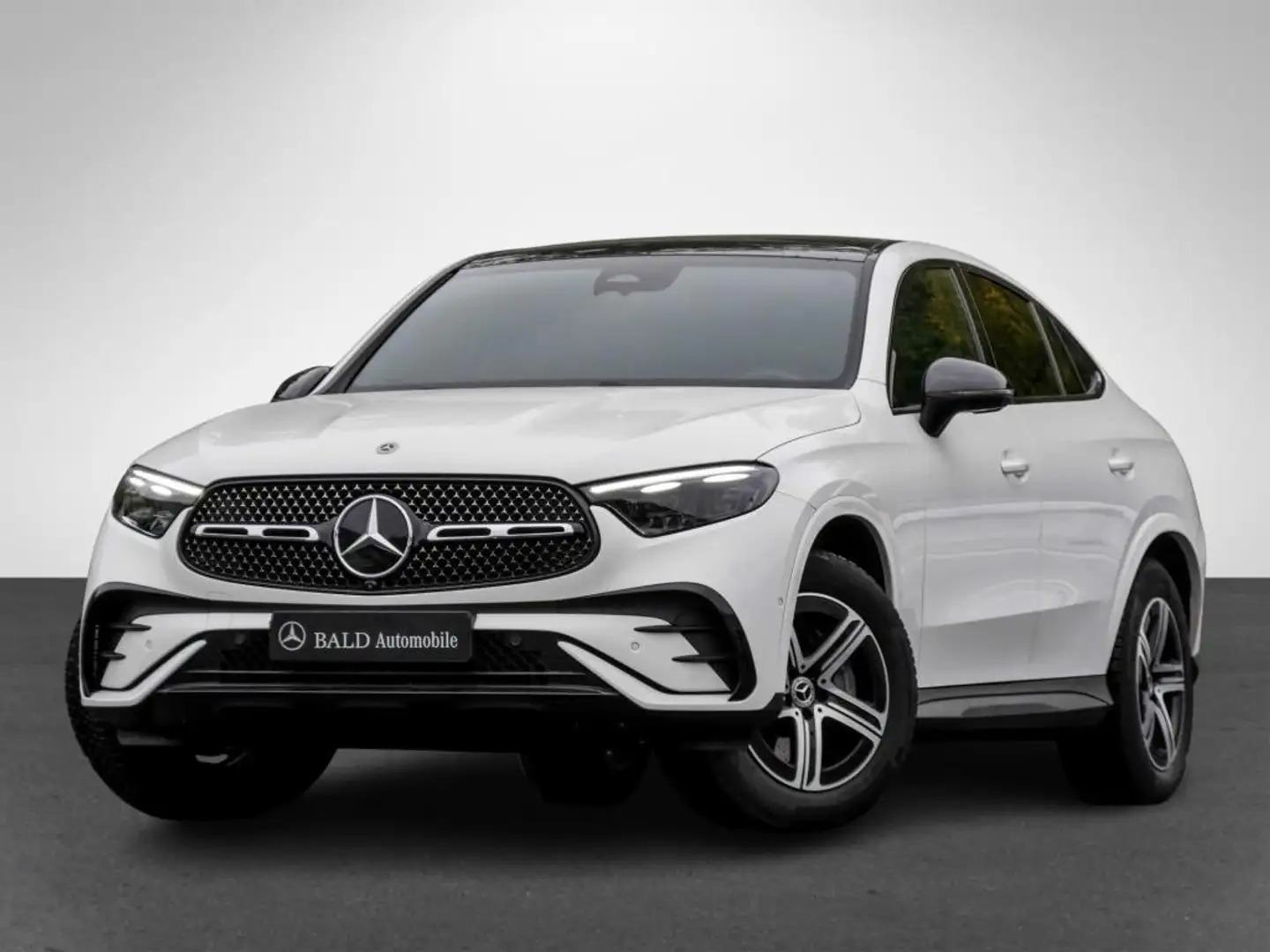 Mercedes-Benz GLC 300 4M Coupé AMG-Sport/Pano/AHK/Sitzklima/20 Weiß - 1