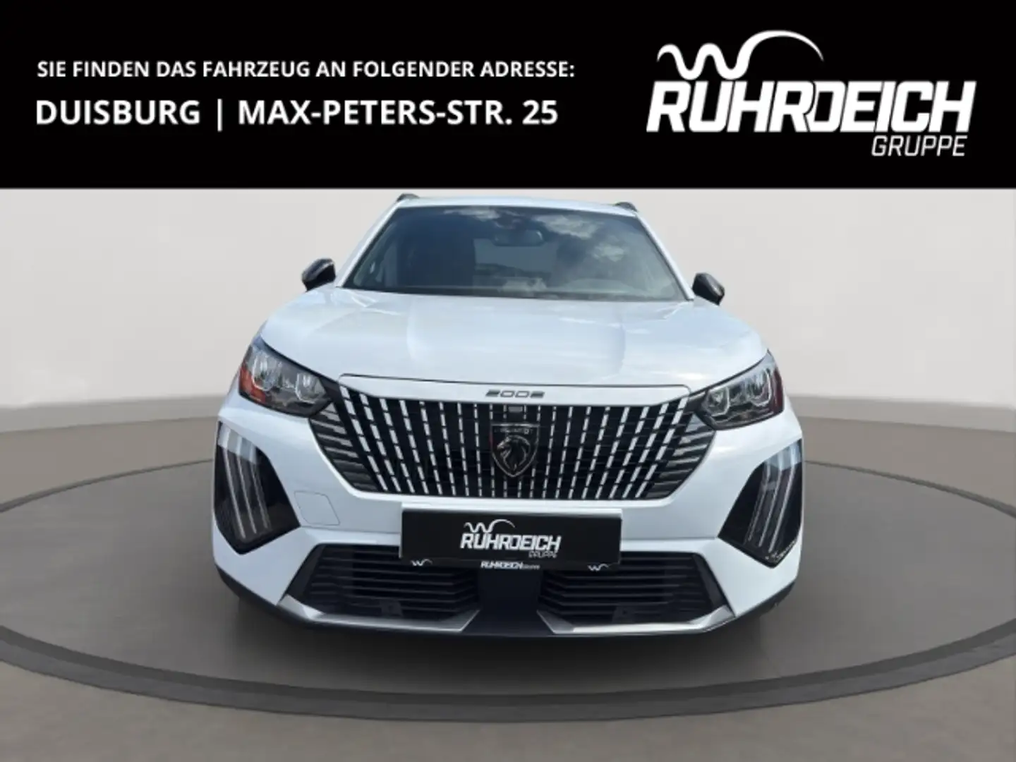 Peugeot 2008 Hybrid 145 Style Weiß - 1