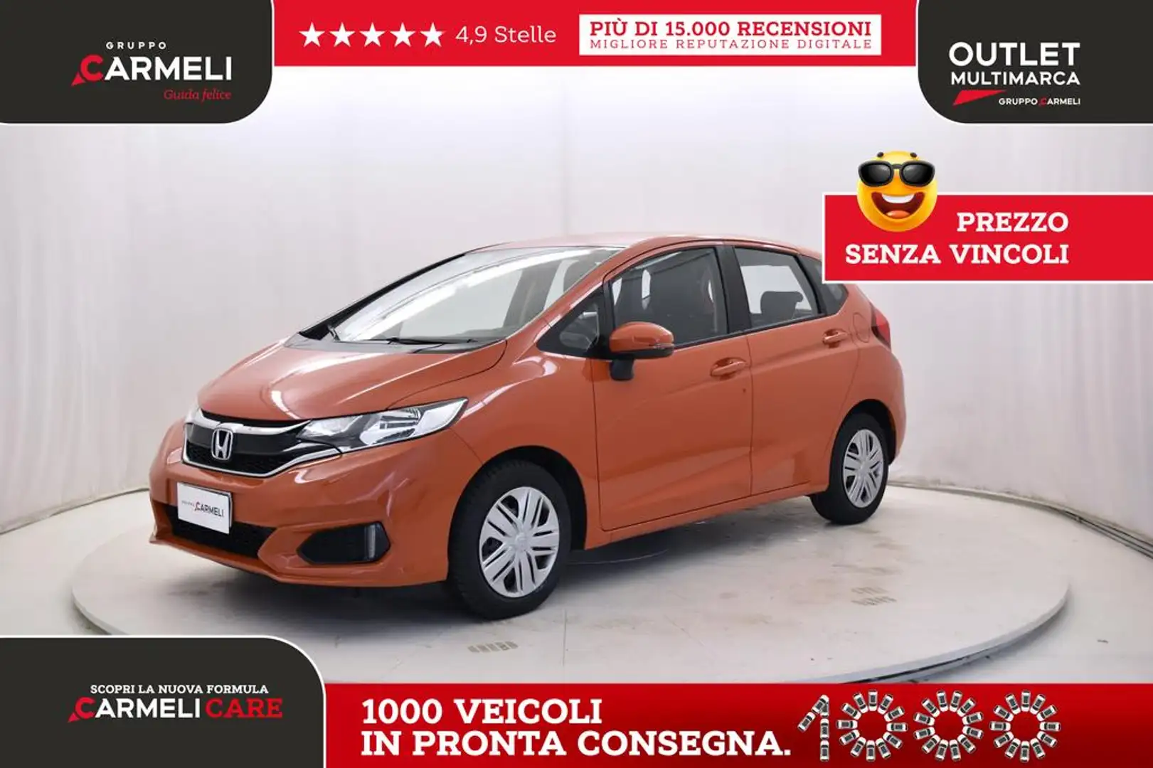 Honda Jazz 1.3 Trend my19 Arancione - 1
