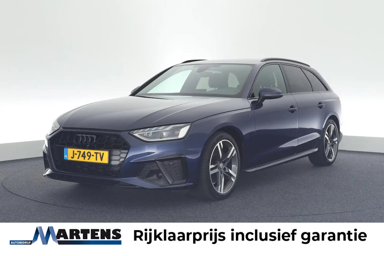 Audi A4 Avant 35 TFSI 150pk 2x S-Line Black Edition Virtua Blauw - 1