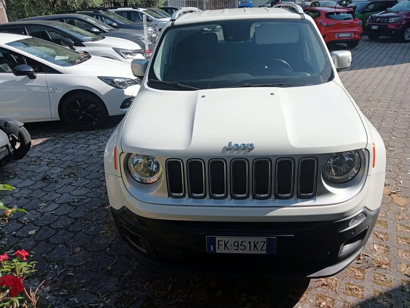 Jeep Renegade 1.6 Mjt Limited Blanc - 2