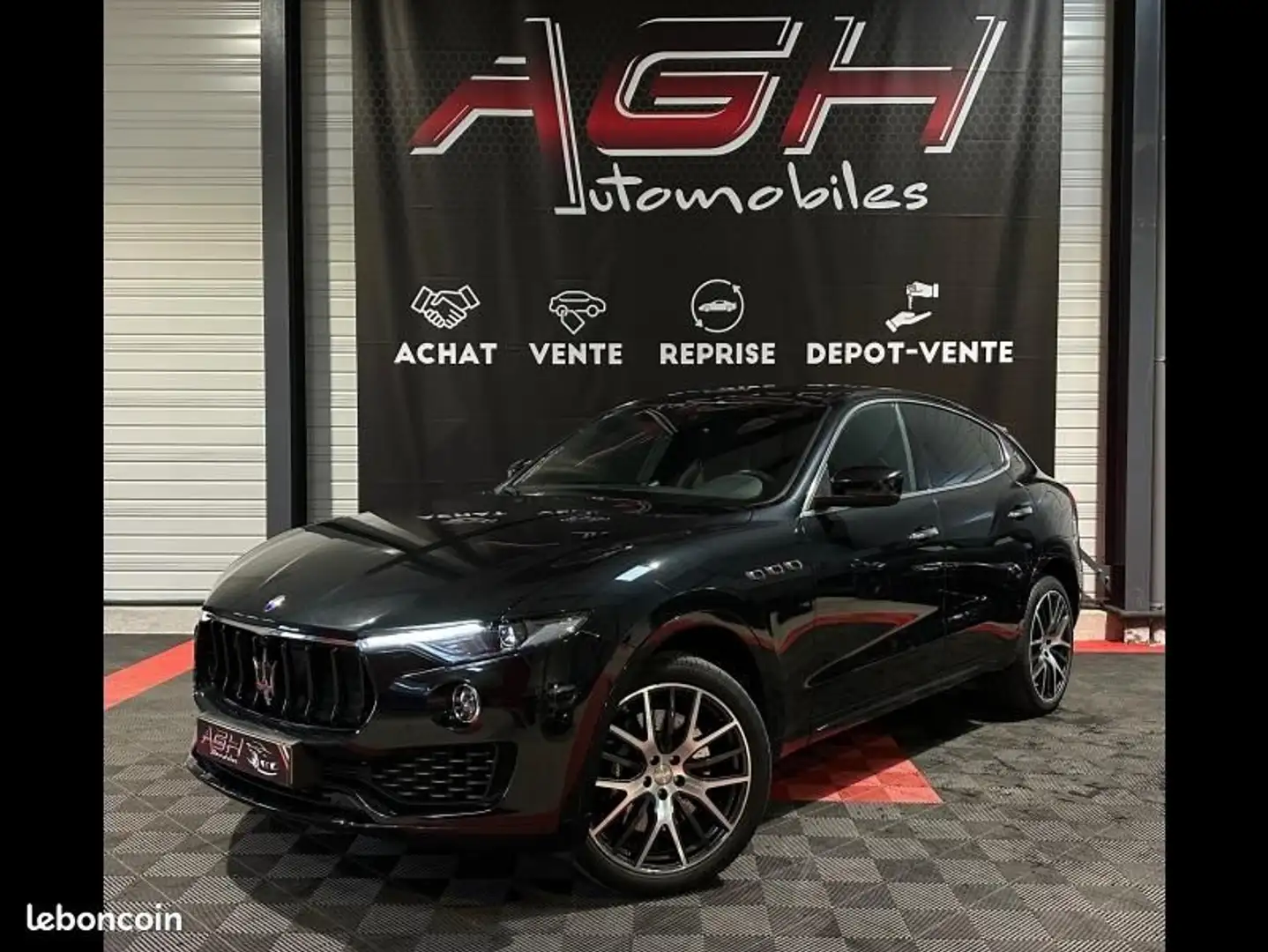 Maserati Levante 3.0 V6 430ch S Q4 Negro - 1
