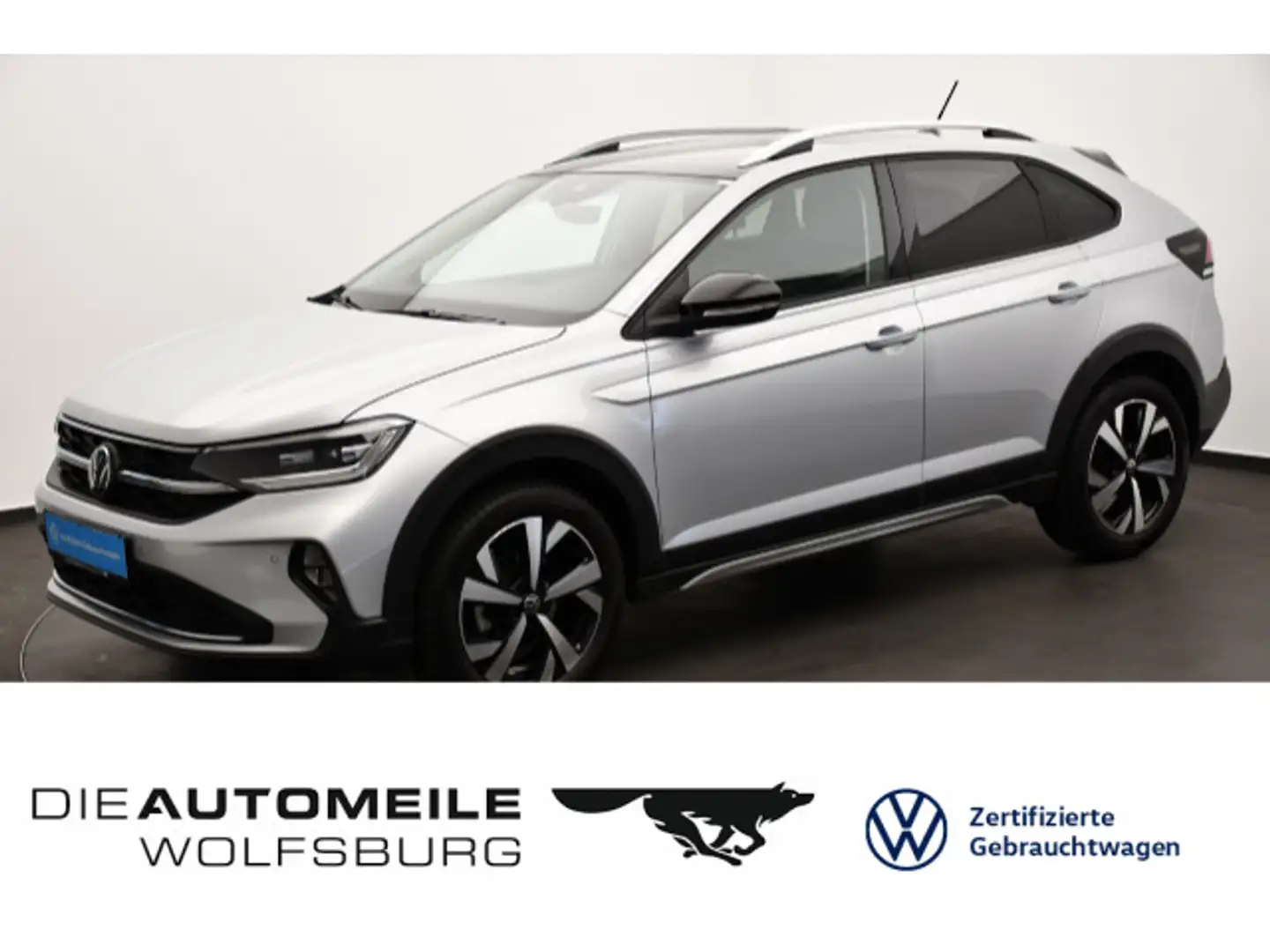 Volkswagen Taigo 1.0 TSI DSG Style Matrix/ACC/Navi Silber - 1