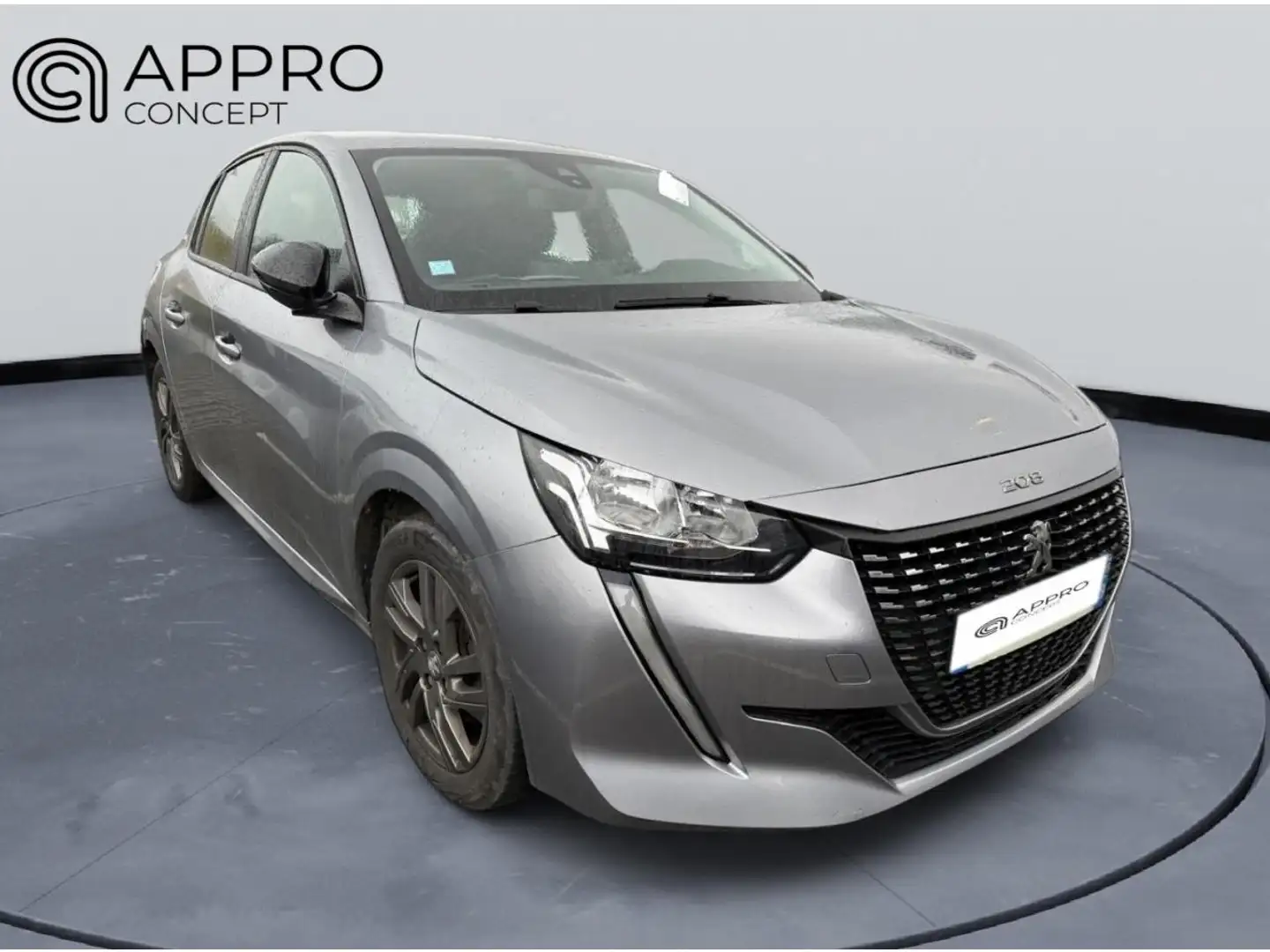 Peugeot 208 1.5 BlueHDi S\u0026S - 100  II  Active Pack PHASE 1 Gris - 2