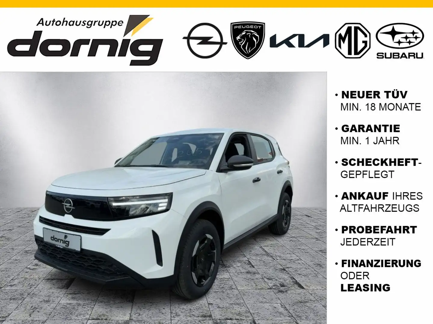 Opel Frontera Edition Komfort- und Techpaket Weiß - 1