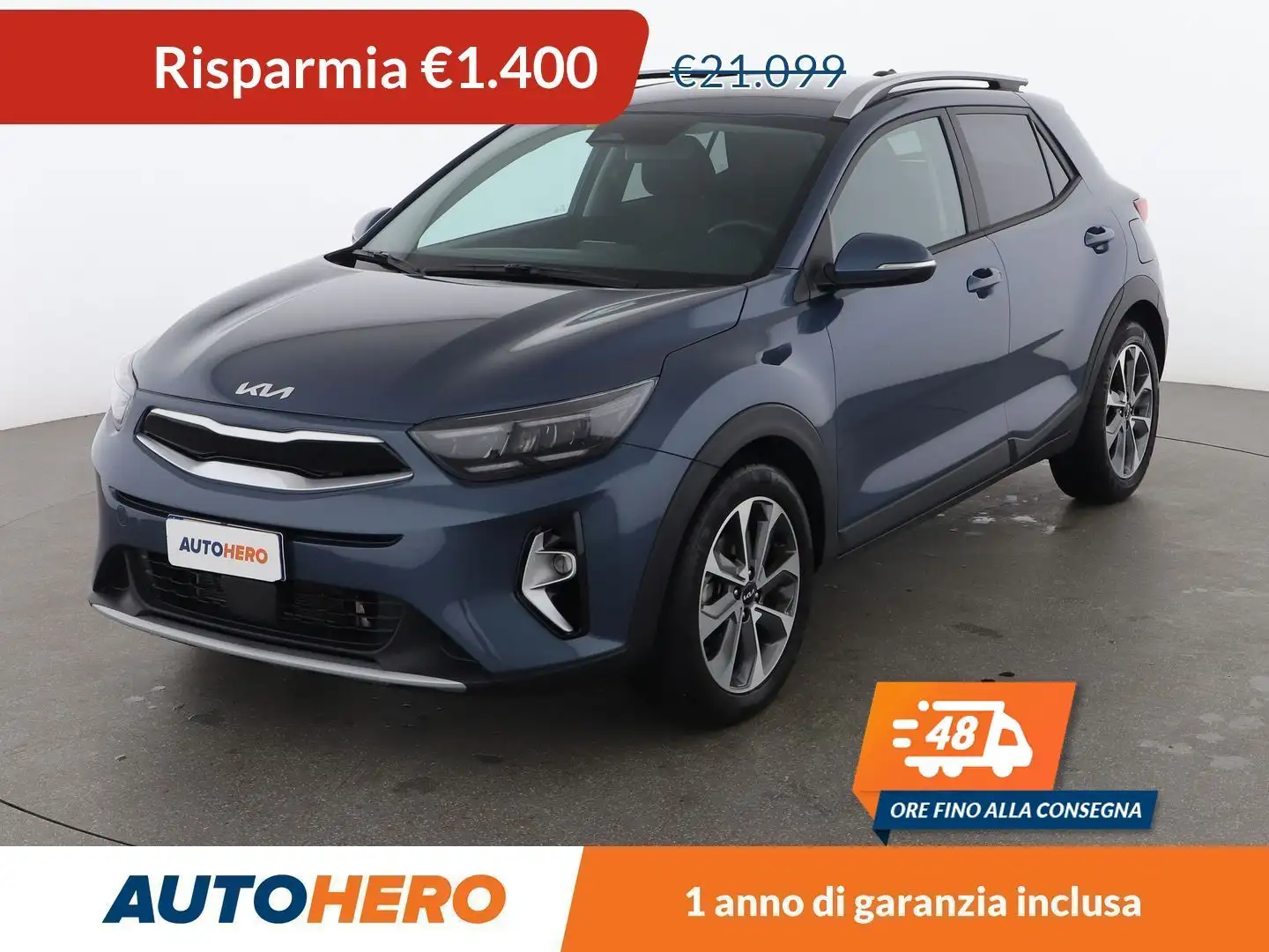 Kia Stonic 1.0 TGDI LPG Style DCT Blu/Azzurro - 1
