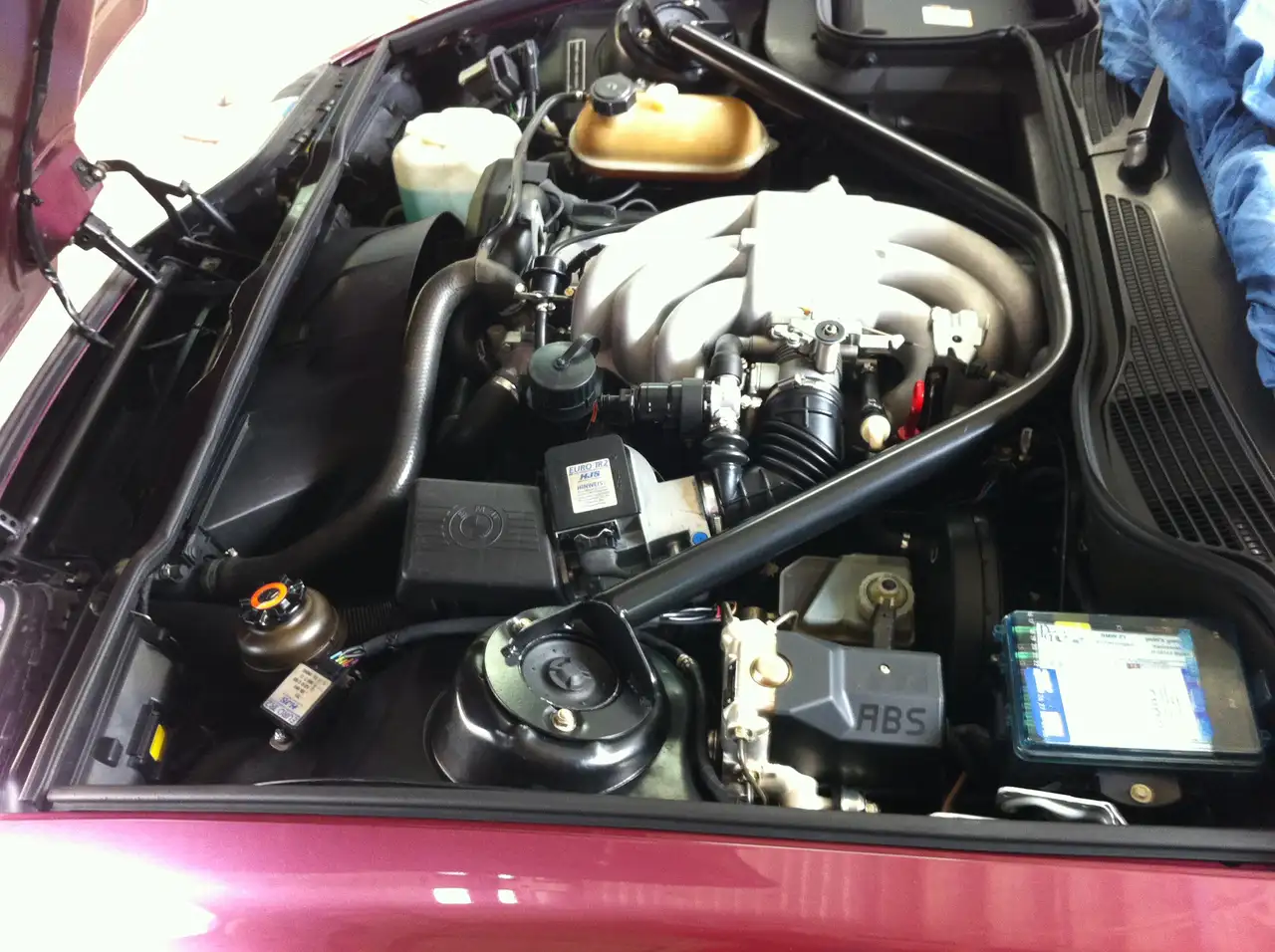 BMW Z1 magic-violet unfallfrei H-Zulassung, foto 7