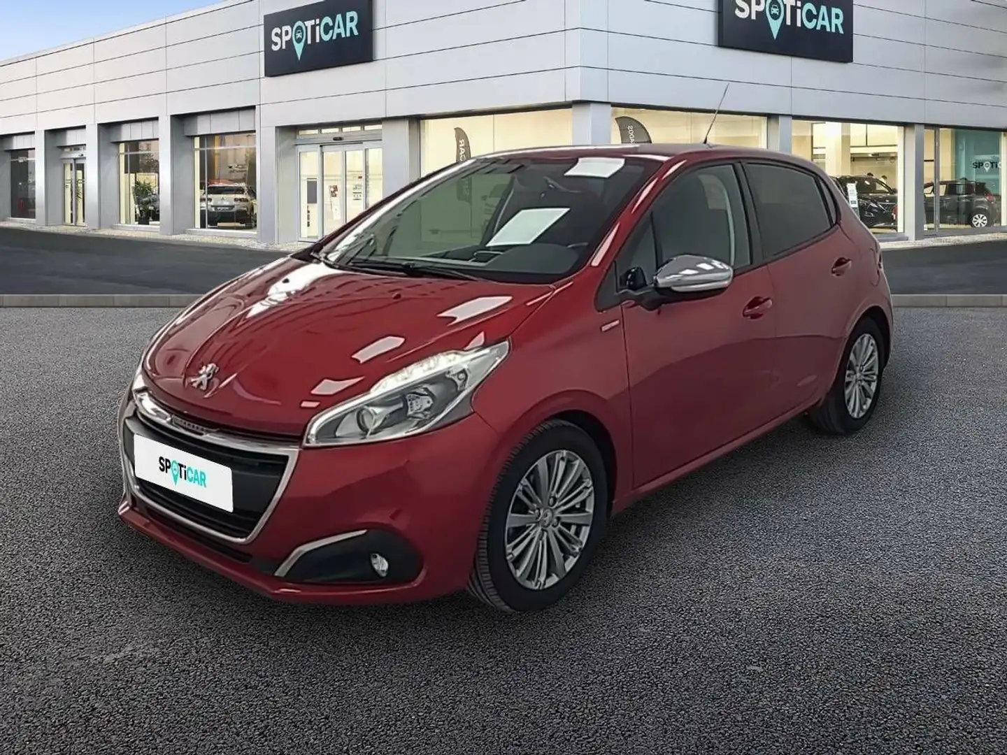 Peugeot 208 1.6BlueHDi Style 75 Rojo - 1
