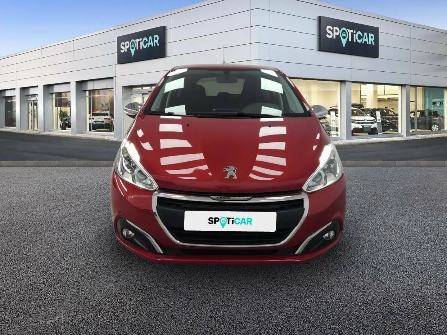 Peugeot 208 1.6BlueHDi Style 75 Rojo - 2