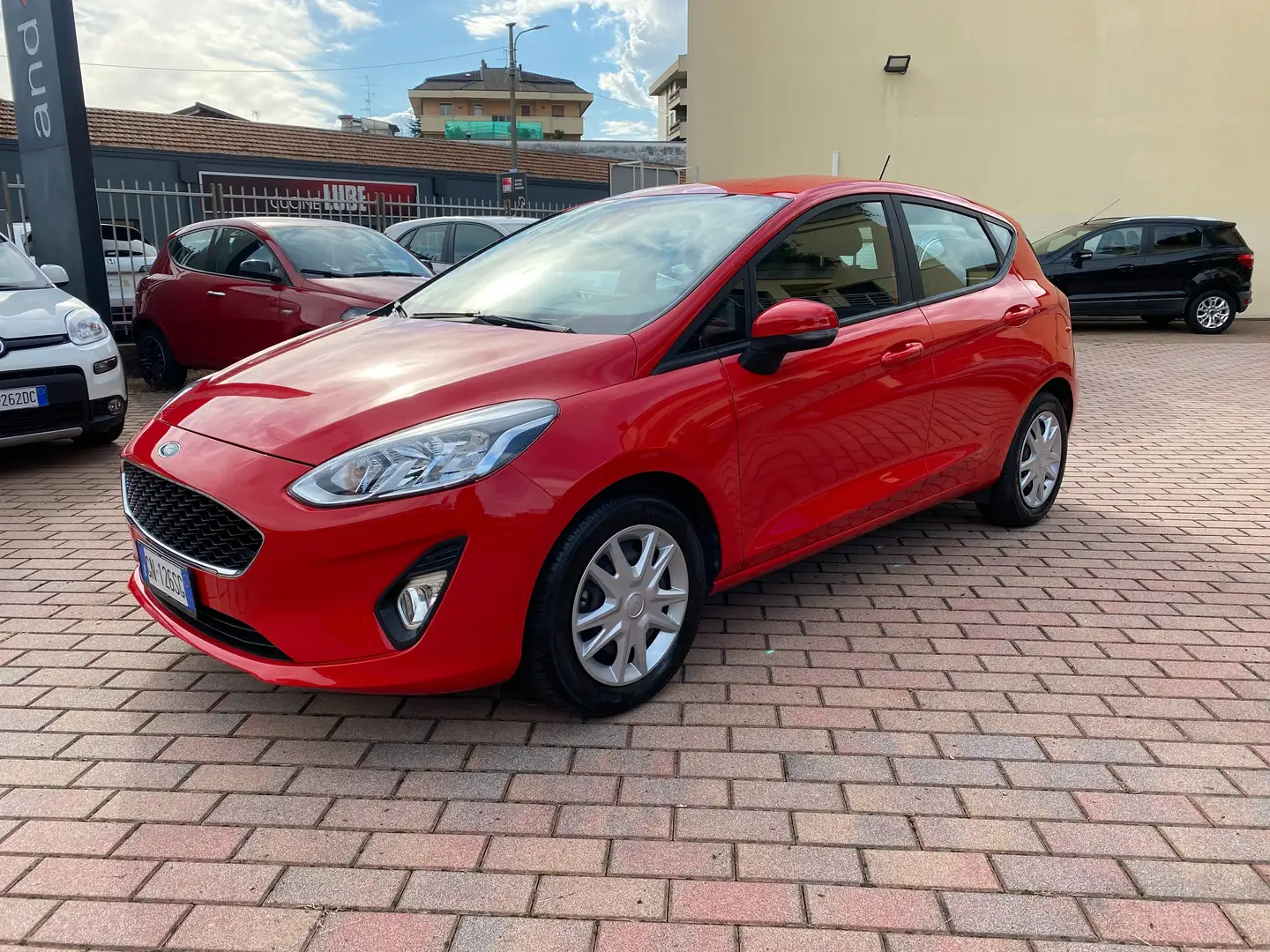 Ford Fiesta Fiesta VII 5p 1.0 ecoboost hybrid Business Rosso - 1