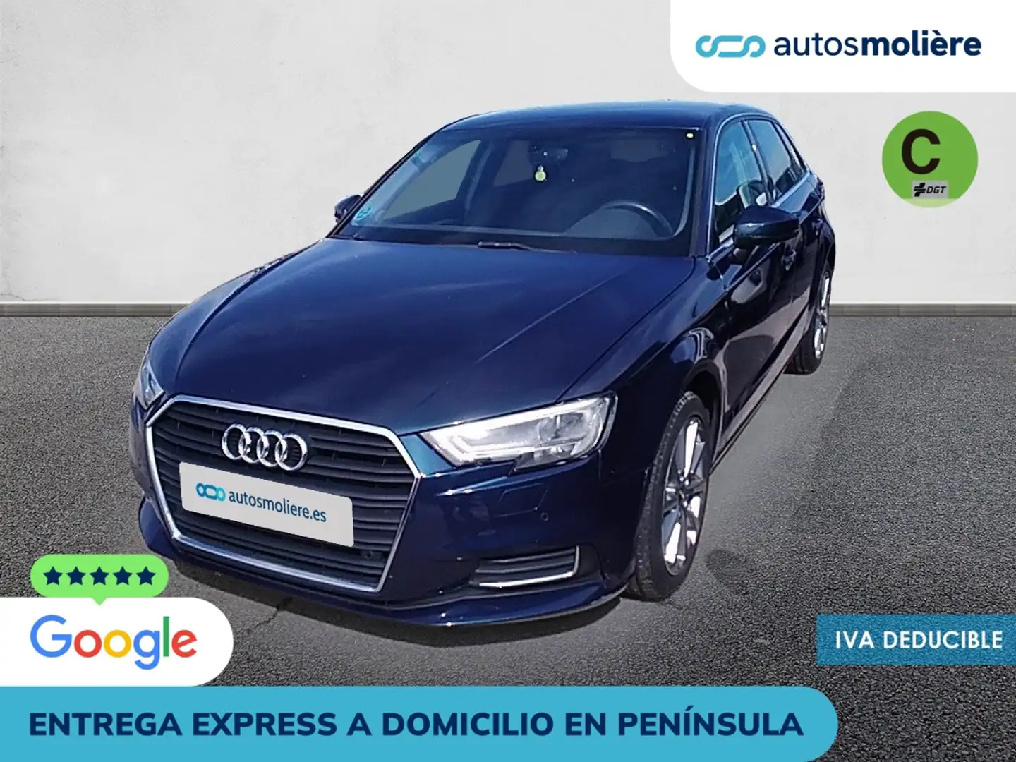 Audi A3 Sportback 30 TDI Design S tronic 85kW Azul - 1
