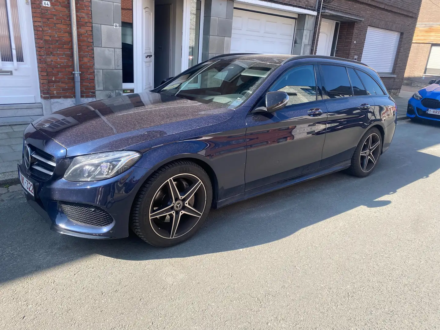 Mercedes-Benz C 220 C 220 d T 9G-TRONIC AMG Line Bleu - 2